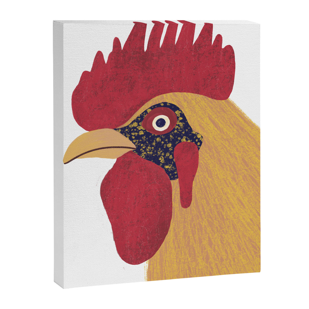 Colorful Hen Canvas Print Gallery Image 6