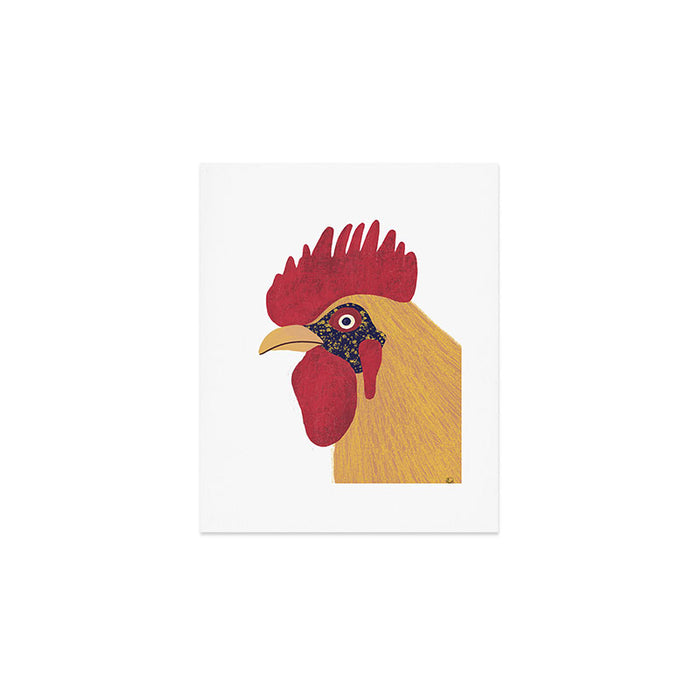 Colorful Hen Art Print Gallery Image 1