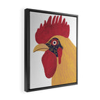 Colorful Hen Framed Canvas Print Gallery Image 2