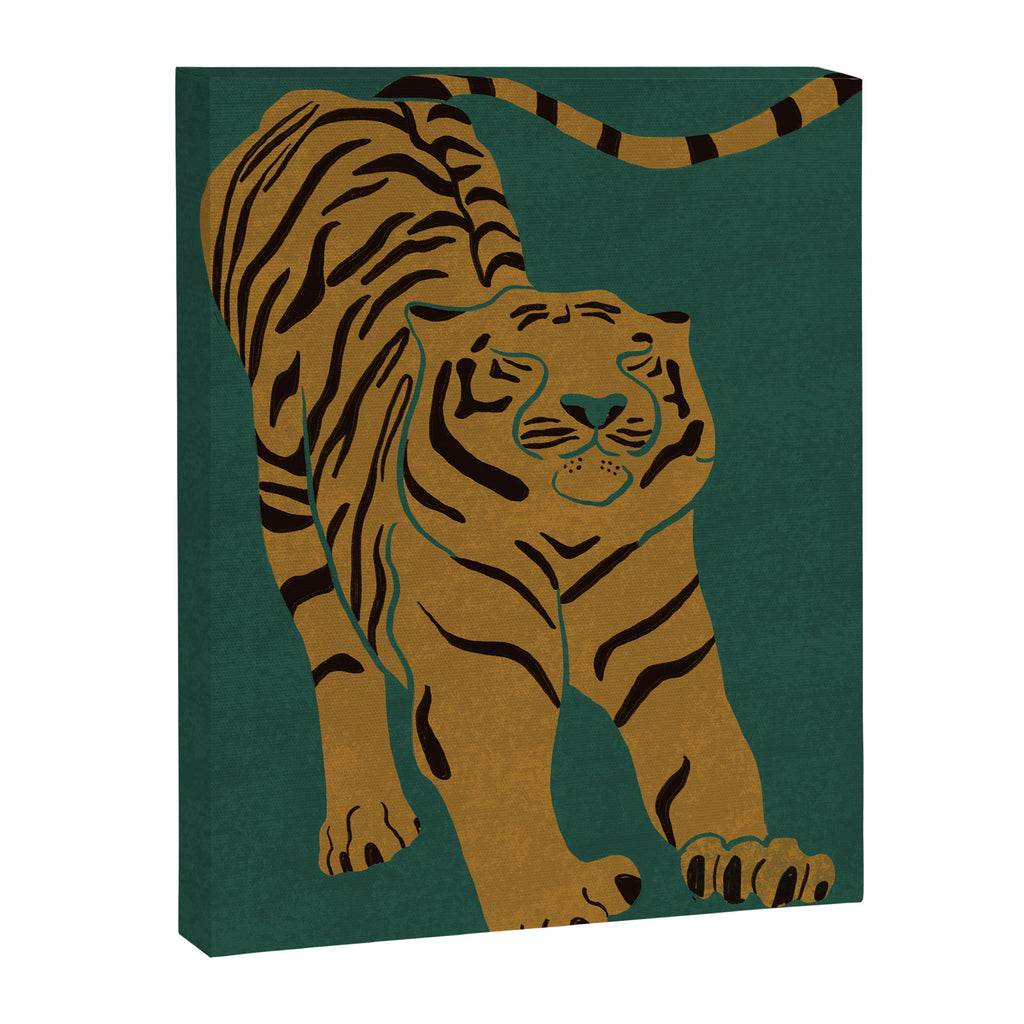 Tiger Doesn't Lose Sleep Canvas Print Gallery Image 8