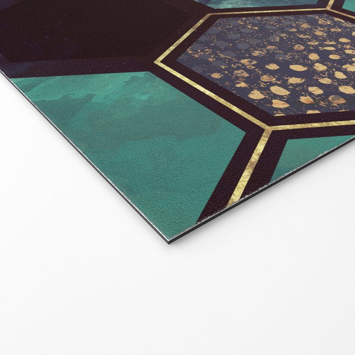 Blue & Gold Welcome Mat Gallery Image 2