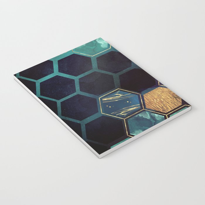 Blue & Gold Notebook Gallery Image 3