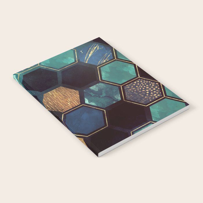 Blue & Gold Notebook Gallery Image 2