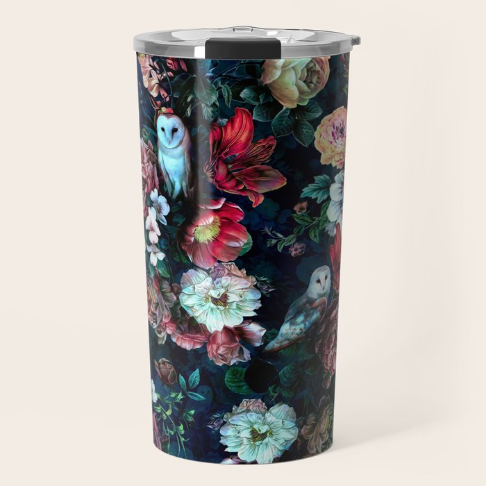 Night Garden Owls Travel Mug Gallery Image 1