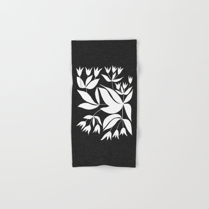 Vining Bell Flower ii Bath Towel Gallery Image 1