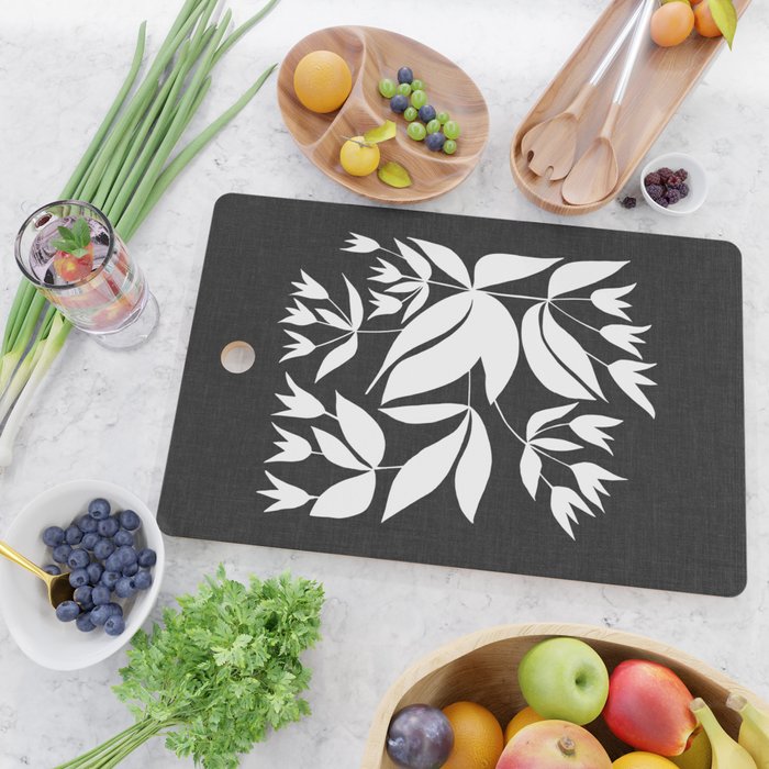 Vining Bell Flower ii Cutting Board Gallery Image 2