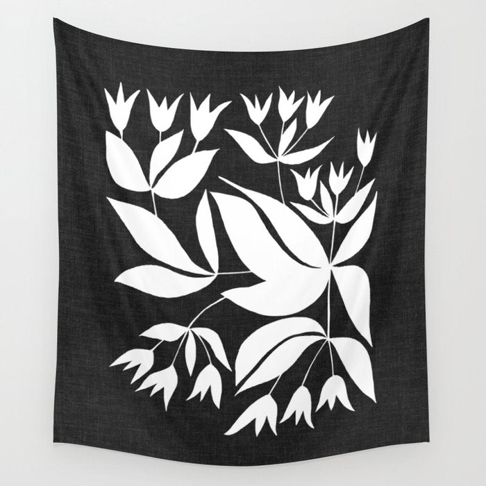 Vining Bell Flower ii Wall Tapestry Gallery Image 4