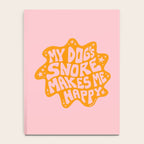 My Dogs Snore Makes My Happy Notebook Gallery Image 4