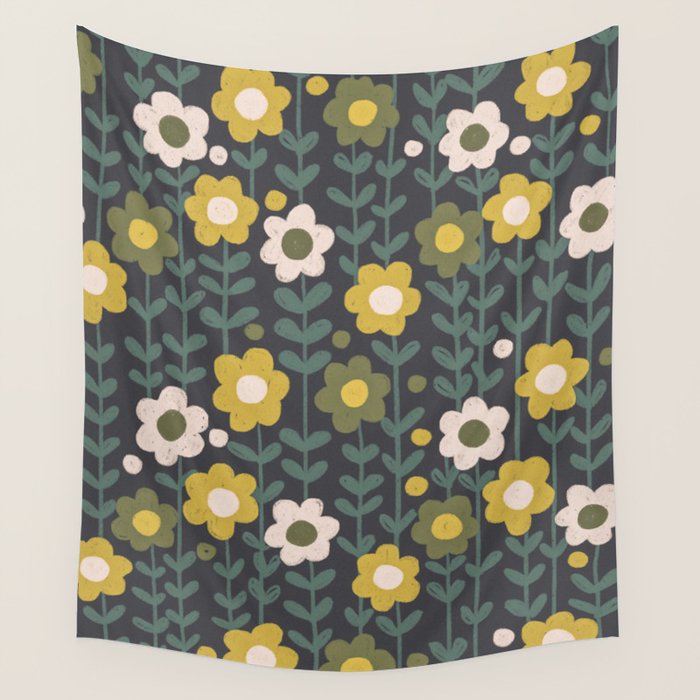 Dark green Wall Tapestry Gallery Image 4