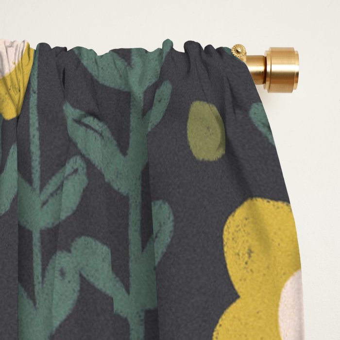 Dark green Window Curtain Gallery Image 2