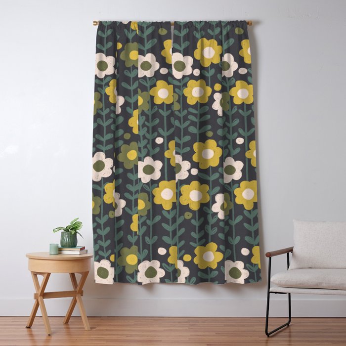 Dark green Window Curtain Gallery Image 5