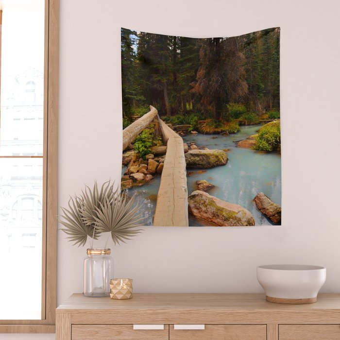 Lake Haiyaha Trail Wall Tapestry Gallery Image 2