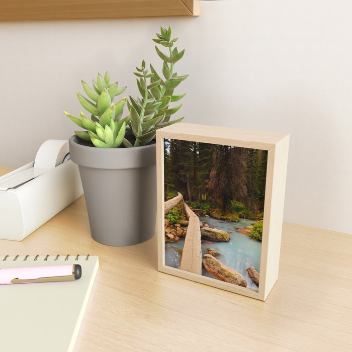 Lake Haiyaha Trail Mini Art Print Gallery Image 2