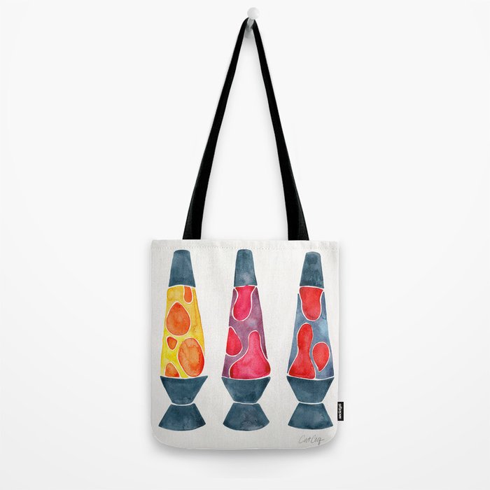 Retro Vibes - Warm Palette Tote Bag Gallery Image 2