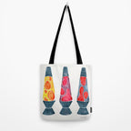 Retro Vibes - Warm Palette Tote Bag Gallery Image 2
