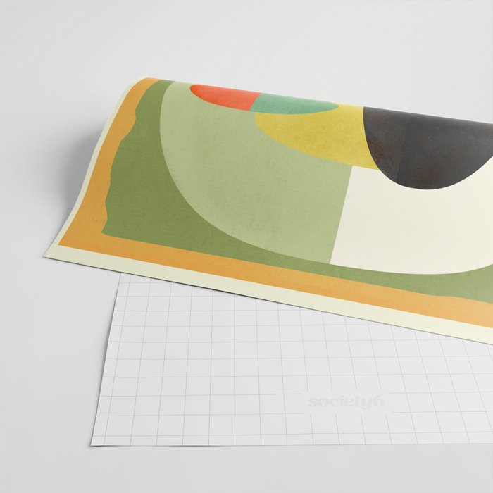 Modern Abstract Geometric Art 26 Wrapping Paper Gallery Image 2