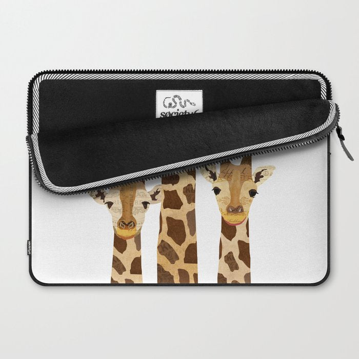 Giraffe Collage Laptop Sleeve Gallery Image 2