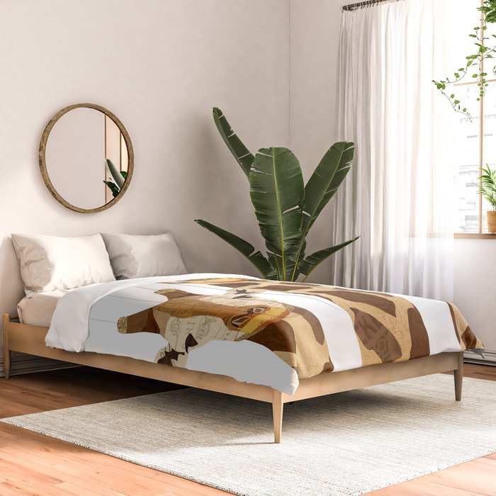 Giraffe Collage Comforter Gallery Image 2