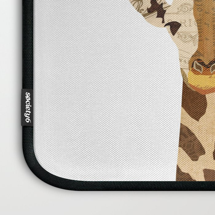 Giraffe Collage Laptop Sleeve Gallery Image 3