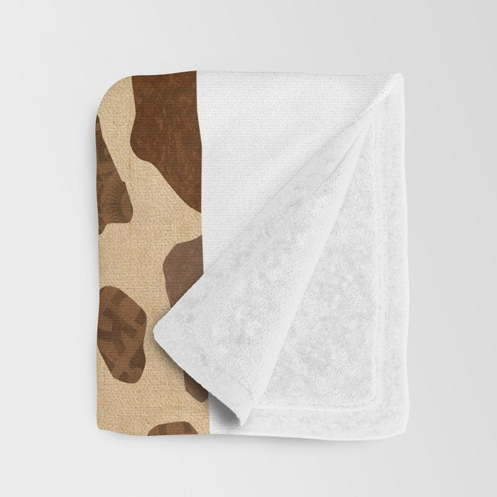 Giraffe Collage Throw Blanket Gallery Image 3