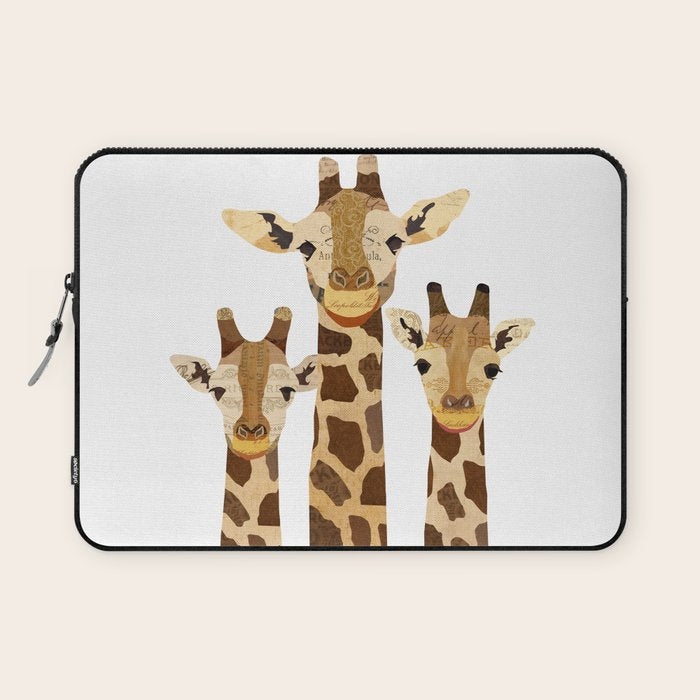 Giraffe Collage Laptop Sleeve Gallery Image 1