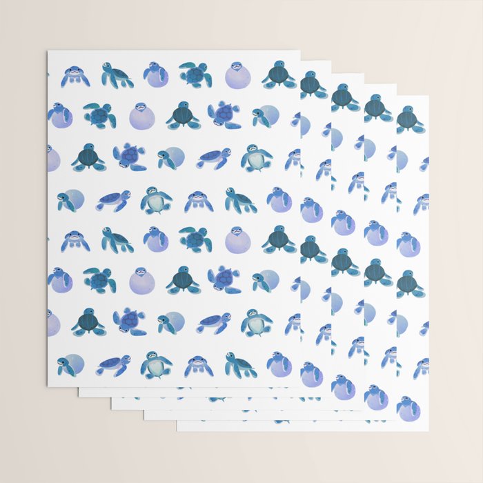 Baby sea turtles Wrapping Paper Gallery Image 3