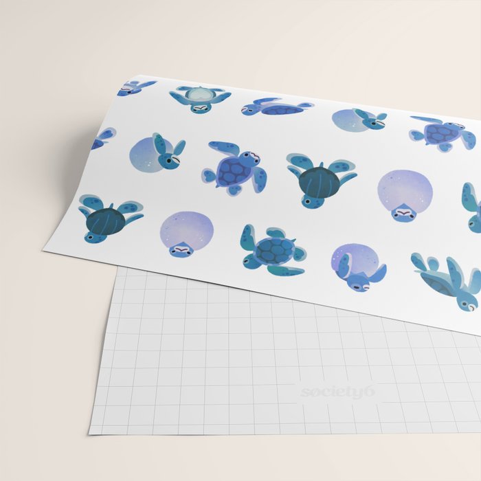 Baby sea turtles Wrapping Paper Gallery Image 2