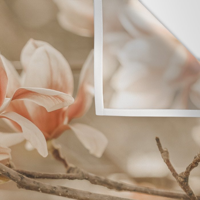 MAGNOLIA PEACH BLOSSOM TREE Wall Tapestry Gallery Image 3