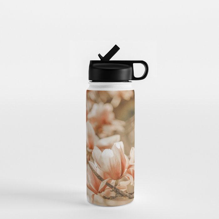 MAGNOLIA PEACH BLOSSOM TREE Water Bottle Gallery Image 1