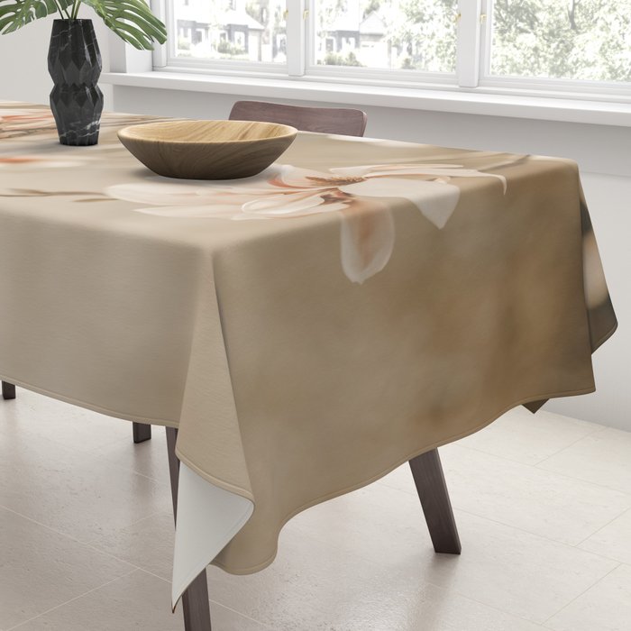 MAGNOLIA PEACH BLOSSOM TREE Tablecloth Gallery Image 3