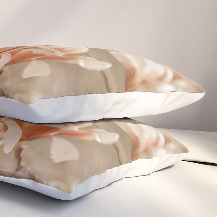 MAGNOLIA PEACH BLOSSOM TREE Pillow Sham Gallery Image 3