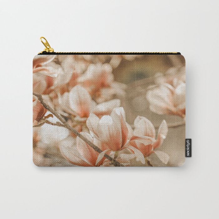 MAGNOLIA PEACH BLOSSOM TREE Carry All Pouch Gallery Image 1