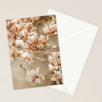 MAGNOLIA PEACH BLOSSOM TREE Stationery Card Gallery Image 2