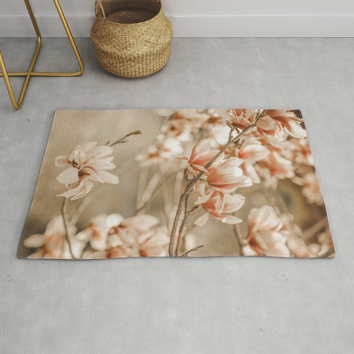MAGNOLIA PEACH BLOSSOM TREE Rug Gallery Image 1