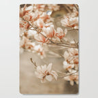 MAGNOLIA PEACH BLOSSOM TREE Cutting Board Gallery Image 1