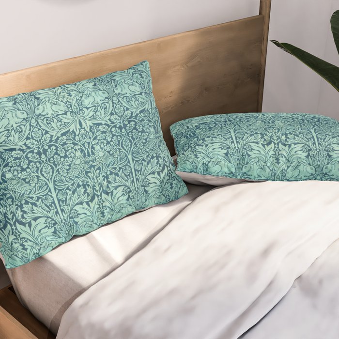 William Morris "Brer rabbit" 5. Pillow Sham Gallery Image 2