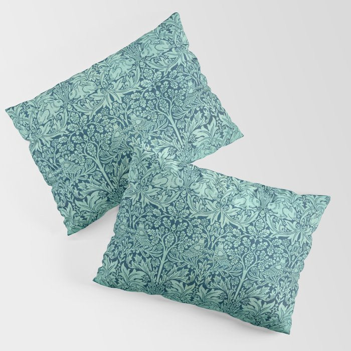 William Morris "Brer rabbit" 5. Pillow Sham Gallery Image 3