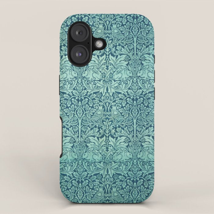William Morris "Brer rabbit" 5. iPhone Case Gallery Image 1