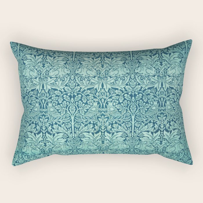William Morris "Brer rabbit" 5. Rectangular Pillow Gallery Image 2