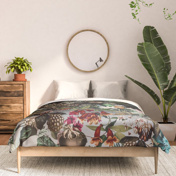Future Garden Botanical Night Comforter Gallery Image 3
