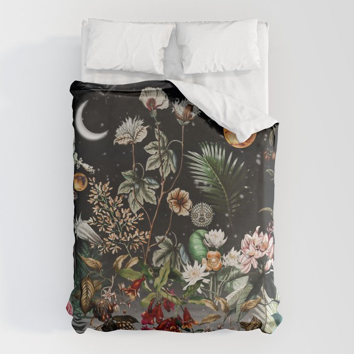 Future Garden Botanical Night Duvet Cover Gallery Image 1