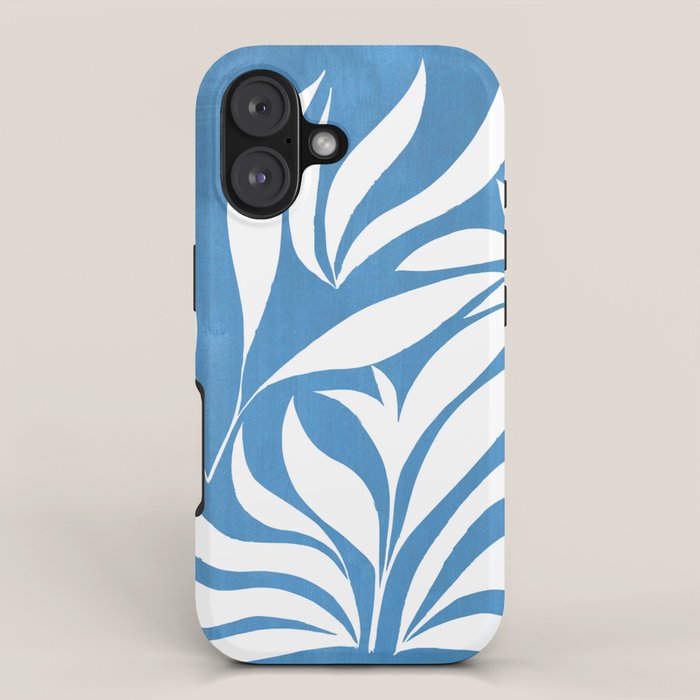 Pastel Blue Bush iPhone Case Gallery Image 1