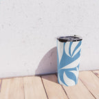 Pastel Blue Bush Travel Mug Gallery Image 4