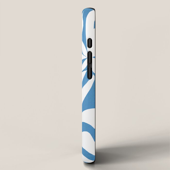 Pastel Blue Bush iPhone Case Gallery Image 2