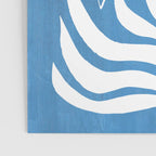 Pastel Blue Bush Poster Gallery Image 3