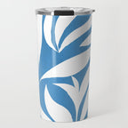 Pastel Blue Bush Travel Mug Gallery Image 1