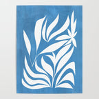 Pastel Blue Bush Poster Gallery Image 4