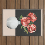 Vase of Flowers 3 Outdoor Rug Gallery Image 1