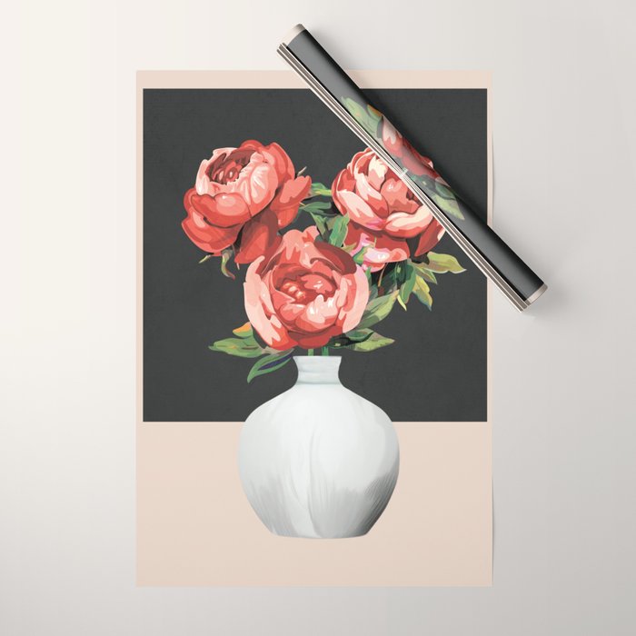 Vase of Flowers 3 Wrapping Paper Gallery Image 1