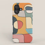 Abstract Line Art 07 iPhone Case Gallery Image 1